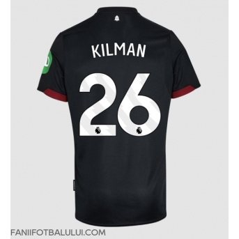 West Ham United Max Kilman #26 Tricou Fotbal Replică 2024-25 Barbati Deplasare